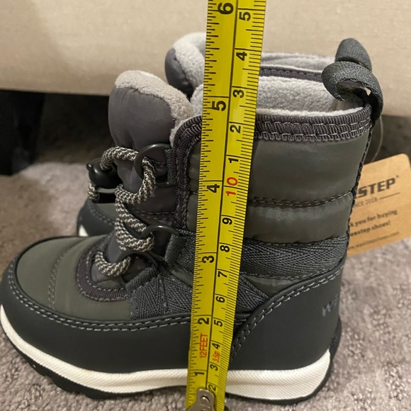 Kids Weestep Winter Cold Weather Water Resistant Snow Boot - Picture 11 of 13